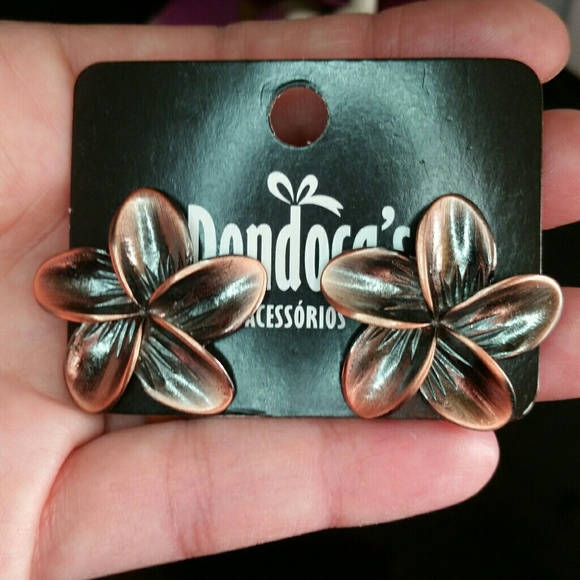 🇧🇷 Flower earrings - Picture 1 of 1